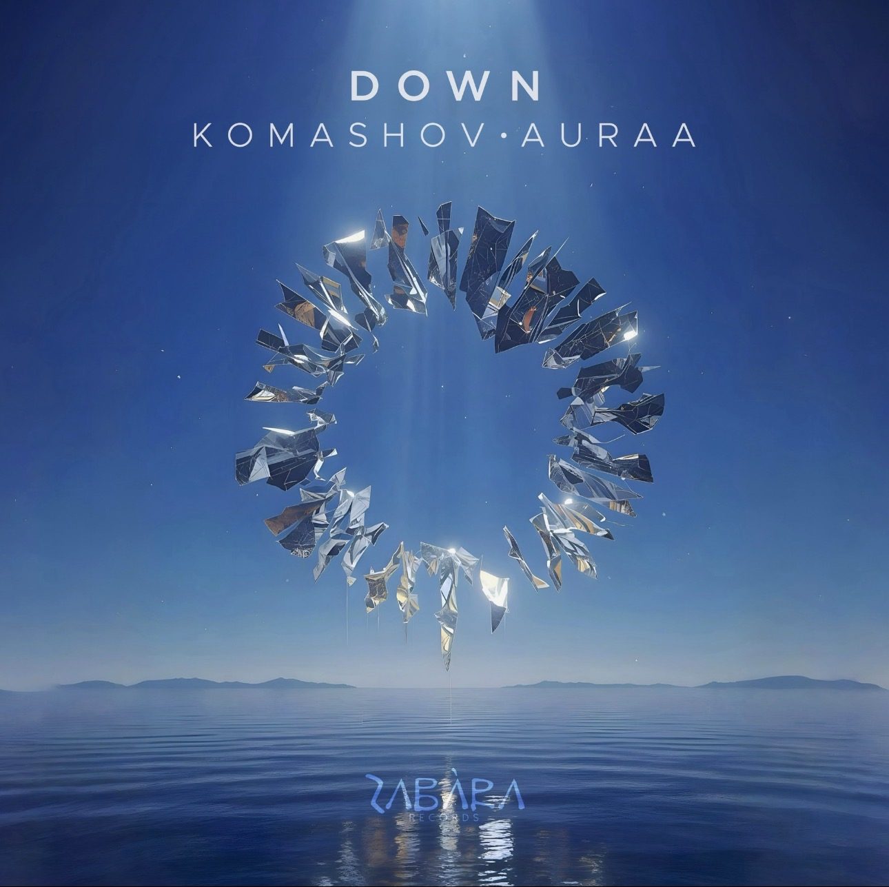 Portada de DOWN, Komashov y AURAA
